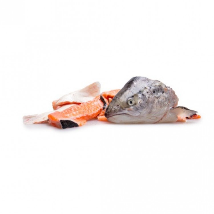 Суповой набор из лосося замороженный. Фасовка: 1 кг. Цена указана за 1кг - 60грн.